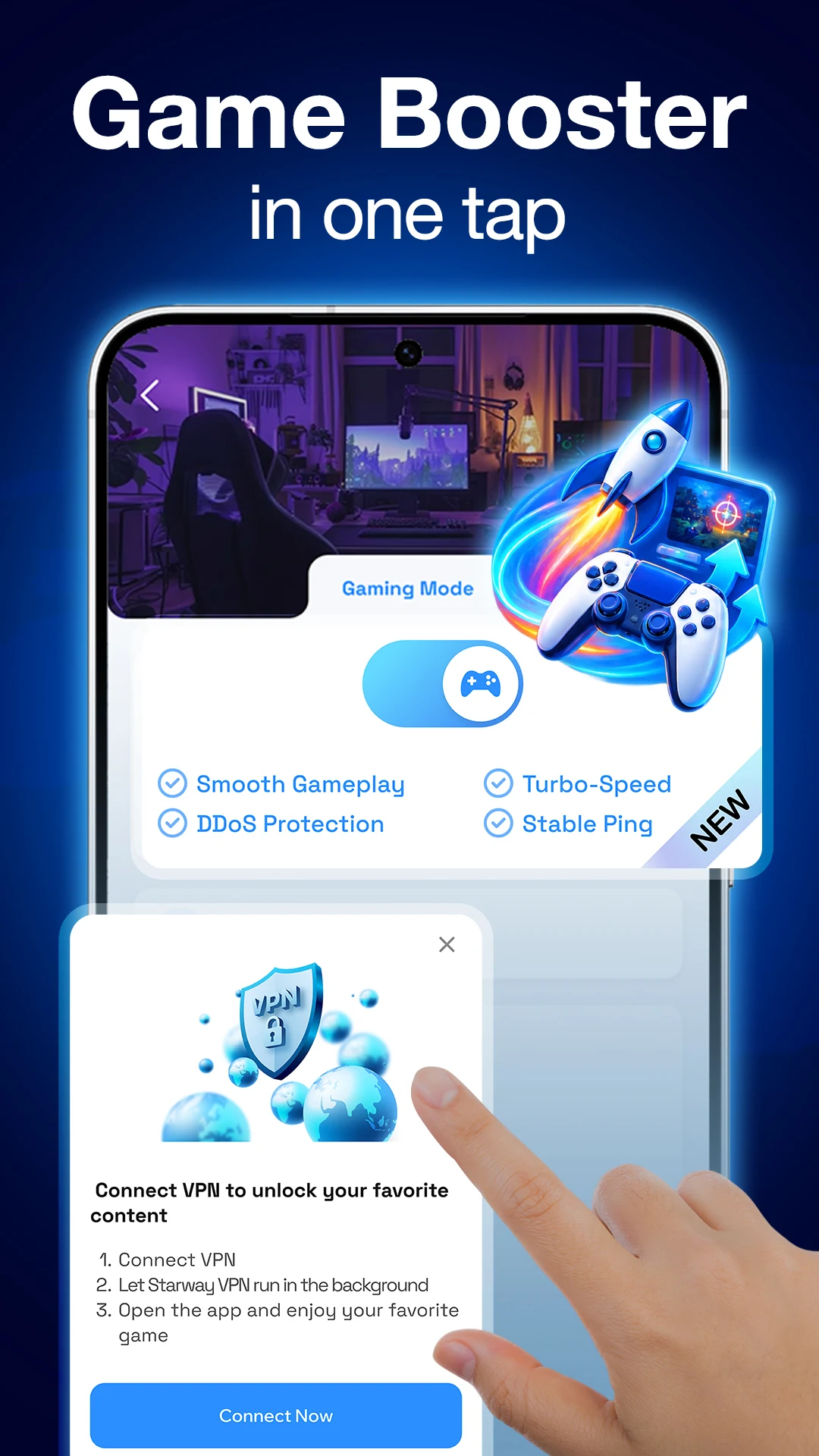 Starway VPN: Fast & Safe Proxy screenshot